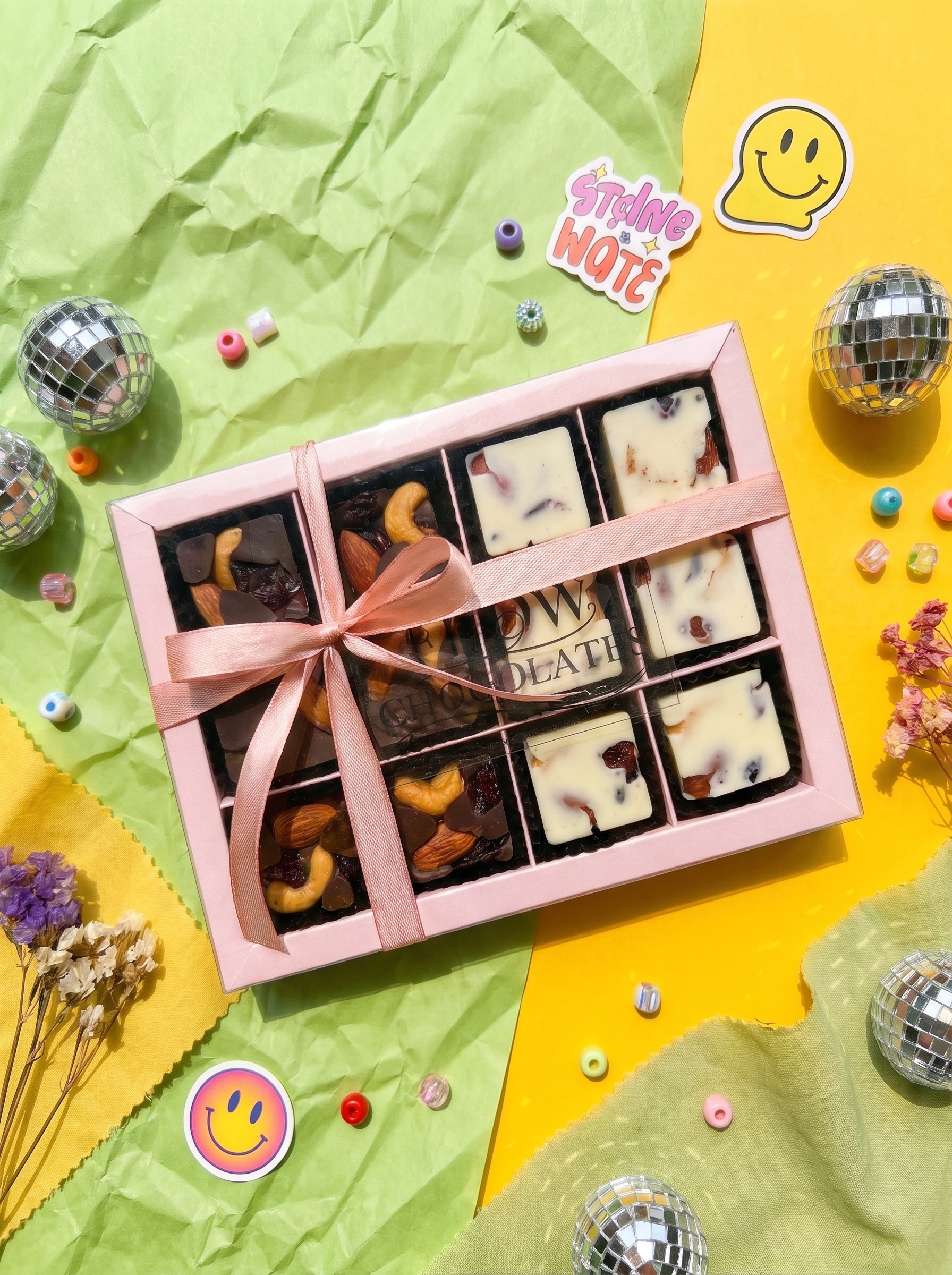 Flow Chocolates gift box